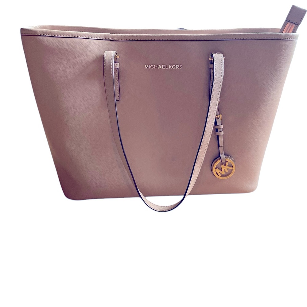 Michael Kors Dust Pink Jet Set Tote - Stylish & Versatile Handbag for Women